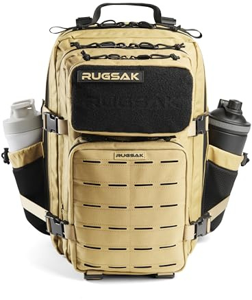 RUGSAK ALPHA Go | Taktischer Rucksack [15-25L] Wasserdicht & EXTREM Robust | Militär Survival Backpack | für Outdoor Arbeit Wandern Camping und Gym | Molle Reiserucksack Herren & Damen