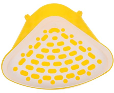 KOMBIUDA Baño para Mascotas Inodoro De Plástico Bandeja Sanitaria para Conejos Orinal para Conejos Esquinero para Entrenamiento De Mascotas