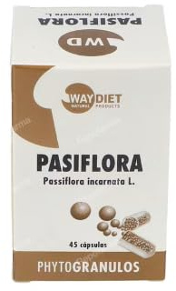 Pack de 3 - Cápsulas de Pasiflora en Fitogránulos de Liberación Prolongada (45 Cápsulas) – Tecnología Sostenida para la Calma – Lote de 135 Uds
