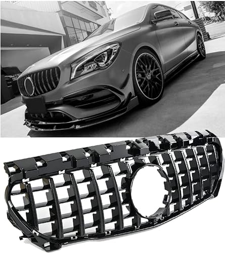 GCP Grill Sport Kühlergrill passt für Mercedes C117 CLA PANAMERICANA AMG GT DESIGN