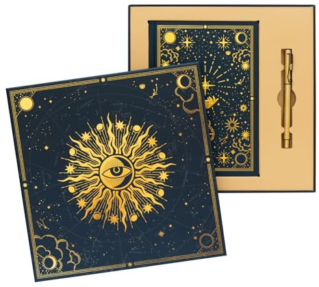 Grupo Erik Diario personal Astral + Boli | Journaling notebook (Cuaderno A5 punteado) Regalo mujer Ideal Diario Gratitud : Diarios para escribir adultos : 400 págs