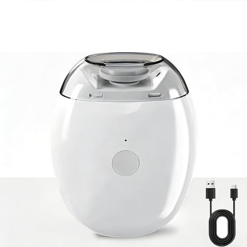 Universal Automatic Fingernail Grinder,Smart Nail Trimmer Electric Nail Grinder with LED Light & 3 Speeds,USB Rechargeable Fingernail Clipper Manicure Tool for Baby,Adults,Seniors