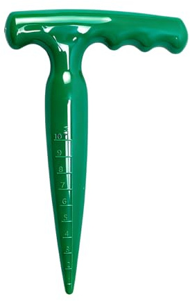 Strumento Dibbler ergonomico, Dispositivo per giardinaggio manuale per semina, Scavatrice per piante resistente con impugnatura comoda, Strumento di per il trapianto, Accessorio per cortile agri