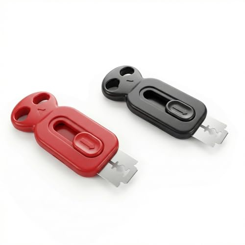 Juego de Cuchillo Pan y Cuchilla Panadero Profesional,2 Cortador de Pan con 10 Cuchillas de Repuesto para Masa Madre y Pan Casero,Accesorios para Hornear de Acero Inoxidable,Diseño Ergonómico y Seguro