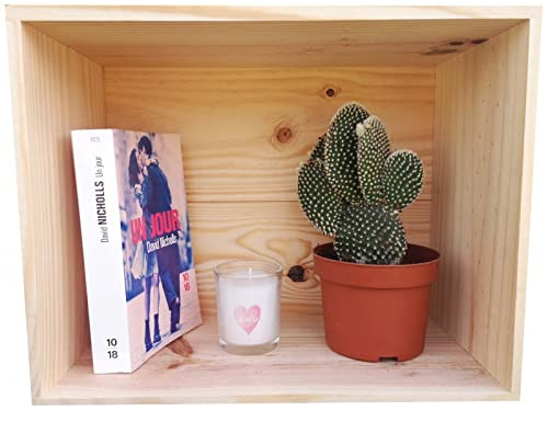 Mabouteille - Caisse Bois vin 6 Bouteilles Rangement décoration