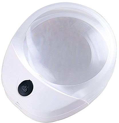 Synhjälpmedel Upplyst förstoringsglas Ljusförstoringsglas 10x portabelt minikupolförstoringsglas för läsning av böcker Kartor och mer Office Filer Kontorsmaterial Kontorsmaterial Auspicious clouds