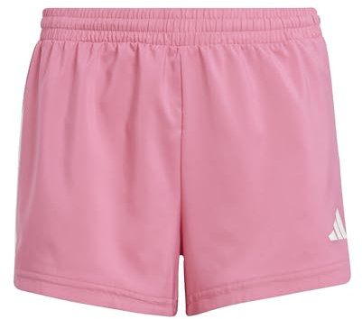 adidas Mädchen Train Essentials 3-Stripes Shorts, pink Fusion/White, 13-14 Years