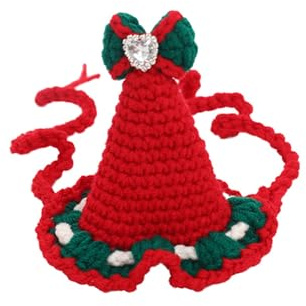 Bufanda de punto para mascotas, para perros, gatos, accesorio de fiesta, cómodo, ventilado, para invierno, decoración de fiesta de animales, cómodo hilo para mascotas