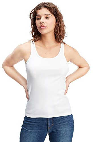 GAP Womens Favorite Tank Top Cami Shirt, White000, Small US
