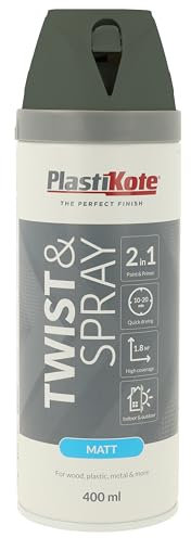 PLASTKT TWIST & SPRAY MATT 400ML BLUE STEEL