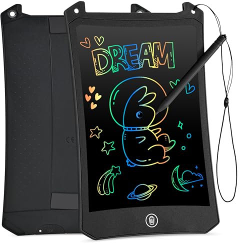 cimetech Zeichentablett für Kinder, 8,5 Zoll (20,3 cm), LCD, bunt, magisches Schiefer, Spielzeug für Kinder für 3 4 5 6 Jahre, pädagogische Weihnachtsgeschenke