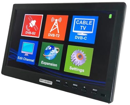 JHXHFJXZ DVB-S2 DVB-T2 DVB-C Combo Satellite Finder mètre récepteur de télévision par Satellite AVS/AVS + Canal d'écran LCD pour Dish Network Directv