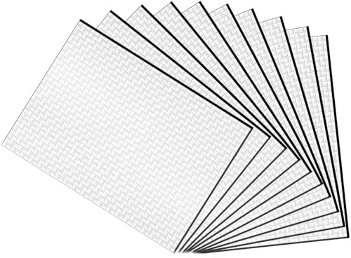 10 Pezzi Tappetini Isolanti per Auto, Insonorizzazione Auto Autoadesivi, Pannelli Fonoassorbenti, Isolante Acustico per Motore Isolamento Acustico Isolamento Impermeabile (250x180x5mm)