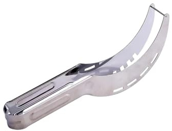SDGBCXD Cortador de Verduras, Cortador de sandía Acero Inoxidable con Forma Molino Viento, Herramienta for Cortar ensaladas y Frutas