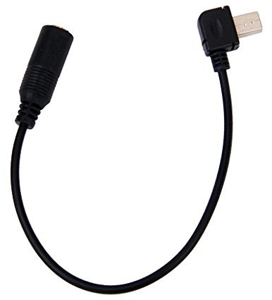 Micrófono Mini Cable Adaptador USB para GoPro Hero4 / 3/3 +