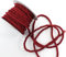 CaPiSo Kordel 10m x 6mm Drehkordel Dekoband Kordelband Schnur Kordelschnur (Bordeaux)
