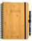 BAMBOOK Calendar A5 - Wiederverwendbarer Kalender - Bambus-Holz Hardcover - Vollständig löschbar - Kalender 2025 - Planner 2025