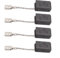 Paquete de 4 escobillas de carbono de repuesto para Bosch GWS7 GWS 7-100 GWS 7-115 GWS 7-125 GOP250CE GWS720 accesorios de amoladora angular