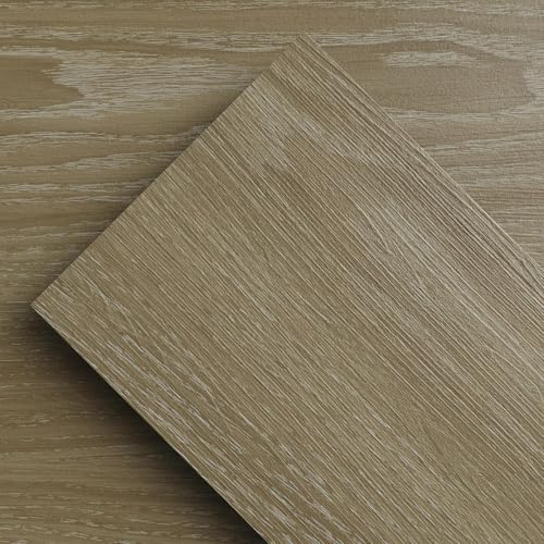 ATOPOSE Vinyl Flooring | Self adhesive Floor Planks Wood Effect | Peel and Stick Floor Tiles | 6×36 36pcs Waterproof for Kitchen Bathroom Bedroom Office Floor Plank(5.02m²,New western Oak)