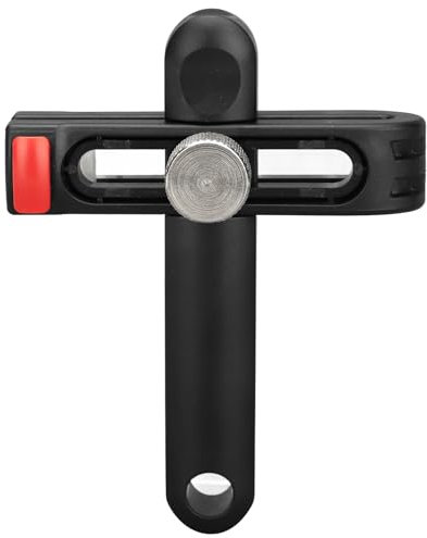 Cortador de Tiras de Cuero de 52mm Cortador de Correa de Cuero Herramienta de Artesanía de Mano Ajustable para Bricolaje Leathercraft con 3 Cuchillas para Cortar la Tira y el