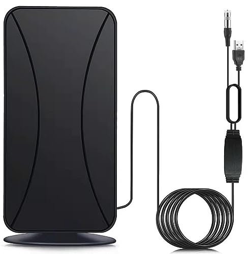 Wrtysully Antenna TV Digitale 4K HD DVB-T2 Antenna TV per Interni Ed Esterni Ripetitore di Segnale 1080P Antenna TV DVB-T2 Antenna TV HD A Terrestre