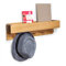 Natuhr Garderobe Holz Porter Regal Wand Flurgarderobe mit Ablage Eiche (50 cm Länge, Eiche geölt)
