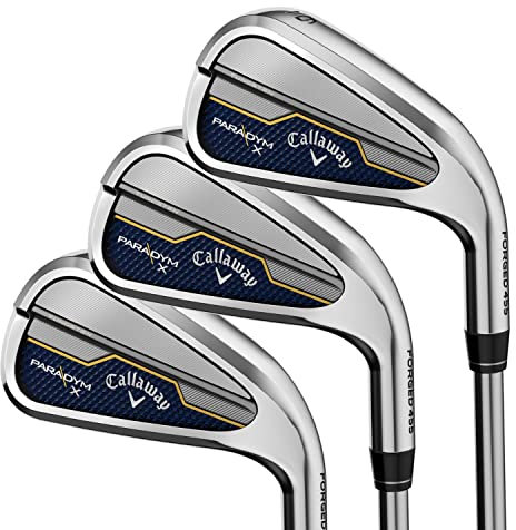 Callaway CG IR 2023 X Ensembles de Fer pour Hommes Unisexe, Noir/argenté