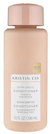 Kristin Ess Après-shampoing extra doux de qualité supérieure, hydratant et régénérant - Soin des cheveux pour un usage quotidien - Végétalien, sans sulfates, parabènes et silicones - 296 ml