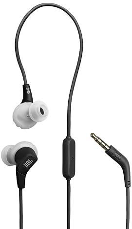 JBL Endurance Run 3 - Wired Sport Headphones - Black/Gray
