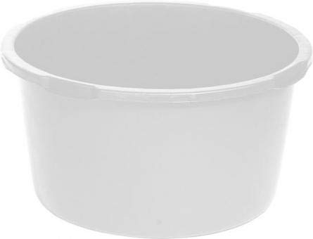 Mörtelkübel 90l, weiß, verstärkter Boden, Kunststoff