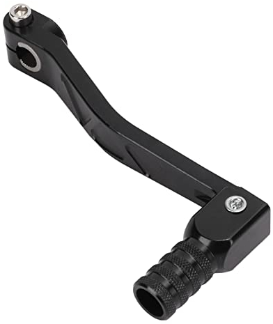 EBTOOLS Motorrad Schalthebel Metall Universal CNC Schalthebel Klappschalthebel Schwarz Offroad Motorradzubehör Ersatz für CRF BBR KXL TTR