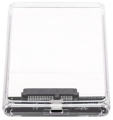 YIGZYCN 2.5 A USB3.0 Strumento Libera Esterno Hard Drive Enclosure Ottimizzato Per SSD Supporto UASP SATA3.0 Custodia in Plastica Hard Drive Case