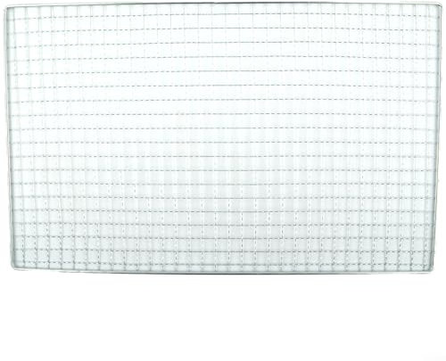 Lastdaytime Rejillas de repuesto para parrilla de barbacoa de acero inoxidable para barbacoa, rejilla de malla para exteriores, red de alambre (40 x 25 cm)