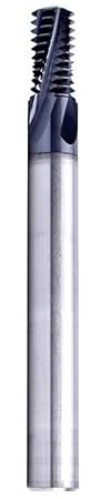 Máquina CNC De Carburo Sólido, Fresa De Rosca Completa, M3 M4 M5 M6 M8 M10 M12 M14 M16 M20 M24,M8X0.5XD4X50L