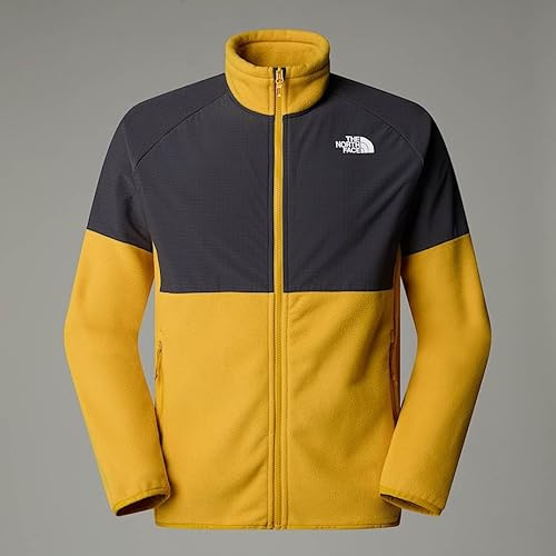 THE NORTH FACE NF0A89JGAFS M GLACIER HEAVYWEIGHT FULL ZIP Giacca Uomo Turmeric/Asphalt Grey/T Taglia S