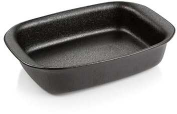 Tescoma GrandCHEF 629072 - Fuente para horno de gres, 36 x 24 cm, color negro