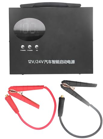 Gearwell Jump Starter, cargador de batería del automóvil y 12V de 24 V 24 V con capacidad de 62000h de capacidad, arrancador de salto de vehículos portátiles con entrada de 210
