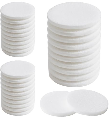 LemonRoad 5 Non Scratch Polishing Pad Hook & Loop Woven Discs, Non-Abrasive Finishing Pads, Buff & Polish Finished Surfaces, Wood Oil & Wax Application Conditioning Discs(White,15 Pcs)