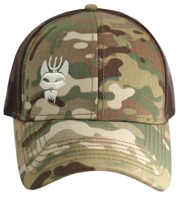 YUSENGMOO Silver Embroidered Running/Fishing Cap