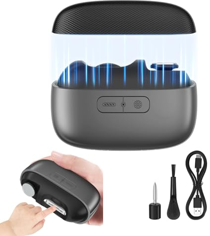 Electric Nail Clipper - 4 in 1 Upgraded Smart Trimming & Polishing Nail Clipper with Polishing, Dust Storage & LED Light, Nail File Toenail Trimmer, Safe for Seniors, Adults, Kids & Baby