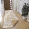 Hanse Home Northrugs Biri In- & Outdoor Wendeteppich - Flachgewebe, Boho Design, ÖKO-TEX, Wetterfest & UV-beständig für Balkon, Terrasse, Garten - Ocker, 80x350cm