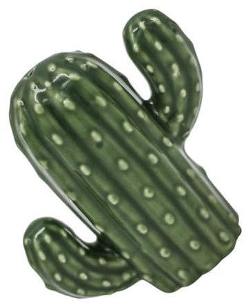Ipetboom Boîte à Cure-Dents en Céramique Cactus, Design Créatif Vert
