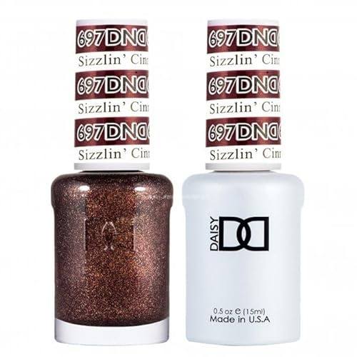 Duo Gel & Nail Polish Set - Sizzlin Cinnamon 697 -