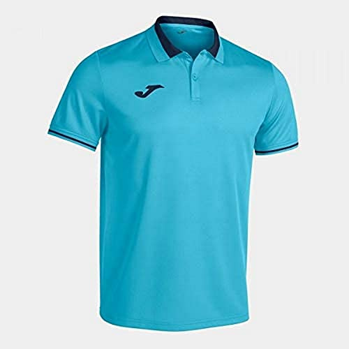 Joma Polo Manga Corta Championship Vi Turquesa Flúor Marino