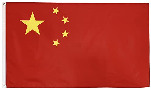 FlagScout - China Flagge | 90 x 150 cm | Flaggen mit top Qualität, hochwertiger Verarbeitung und kräftigen Farben