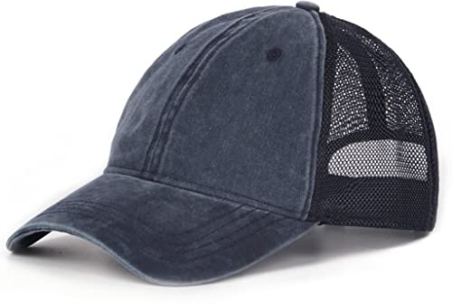 Zylioo XXL Vintage Trucker Cap Basecap Per Testa Grande, Cappello da Corsa in Maglia Taglia 60-65cm, Cappello Sportivo UV Protezione Estiva, XXL