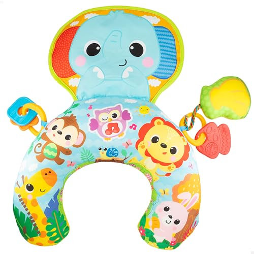Winfun Almohada bebé y cojín Tummy Time Animales Jungla, 47253