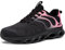 LARNMERN Sicherheitsschuhe Damen Arbeitsschuhe Leicht Stahlkappe Arbeitsturnschuhe Anti-Smashing Bequem Dämpfung Atmungsaktiv Mode(Neu Rosa,40 EU)