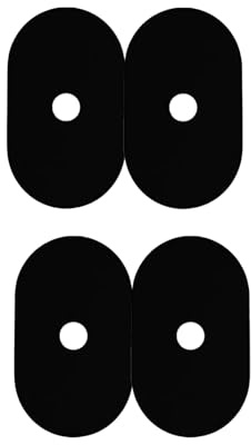 Autocollant de valve de vélo - Lot de 4 autocollants de buse de pneu de vélo | Autocollant de valve de pneu de vélo | Joint autocollant de noyau de valve | Pad de colle protectrice adhésive pour pneu