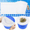 Axinyijia 30 Pezzi Calzini da Skimmer per Piscina, Calze per Skimmer Piscina Fuori Terra, Calzini Skimmer per Filtrazione Riutilizzabili, Calza Filtro Skimmer